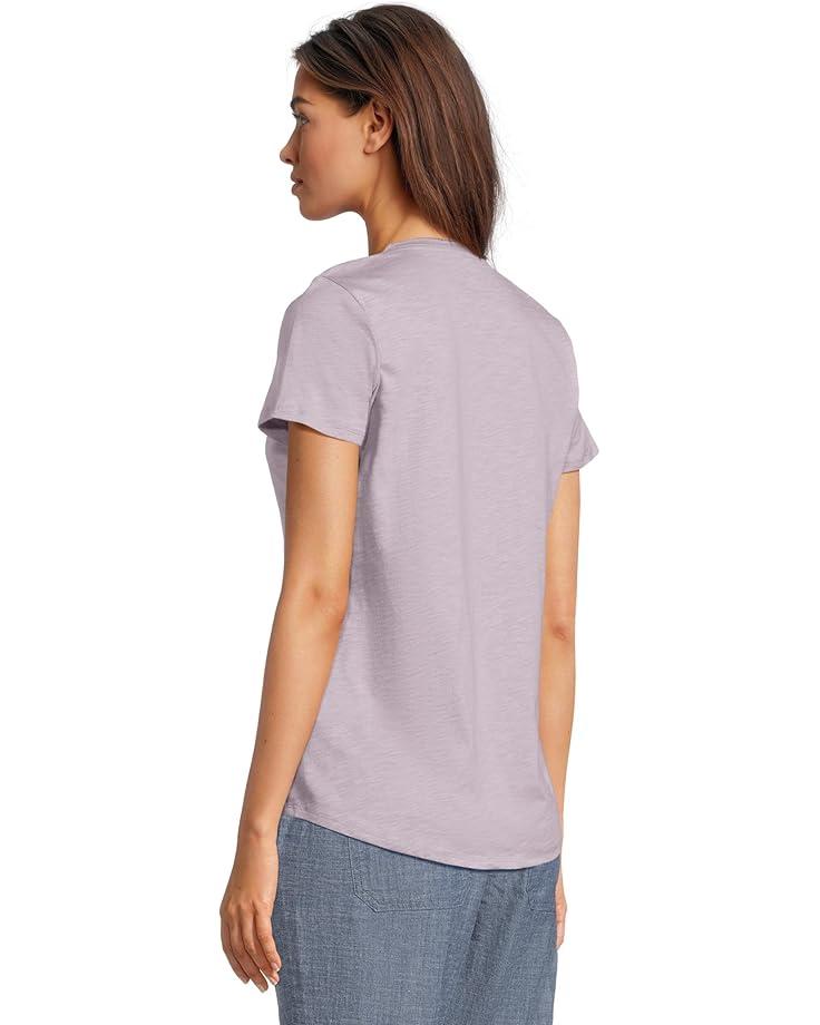 Cotton Linen Tee Scoop Neck Product Image