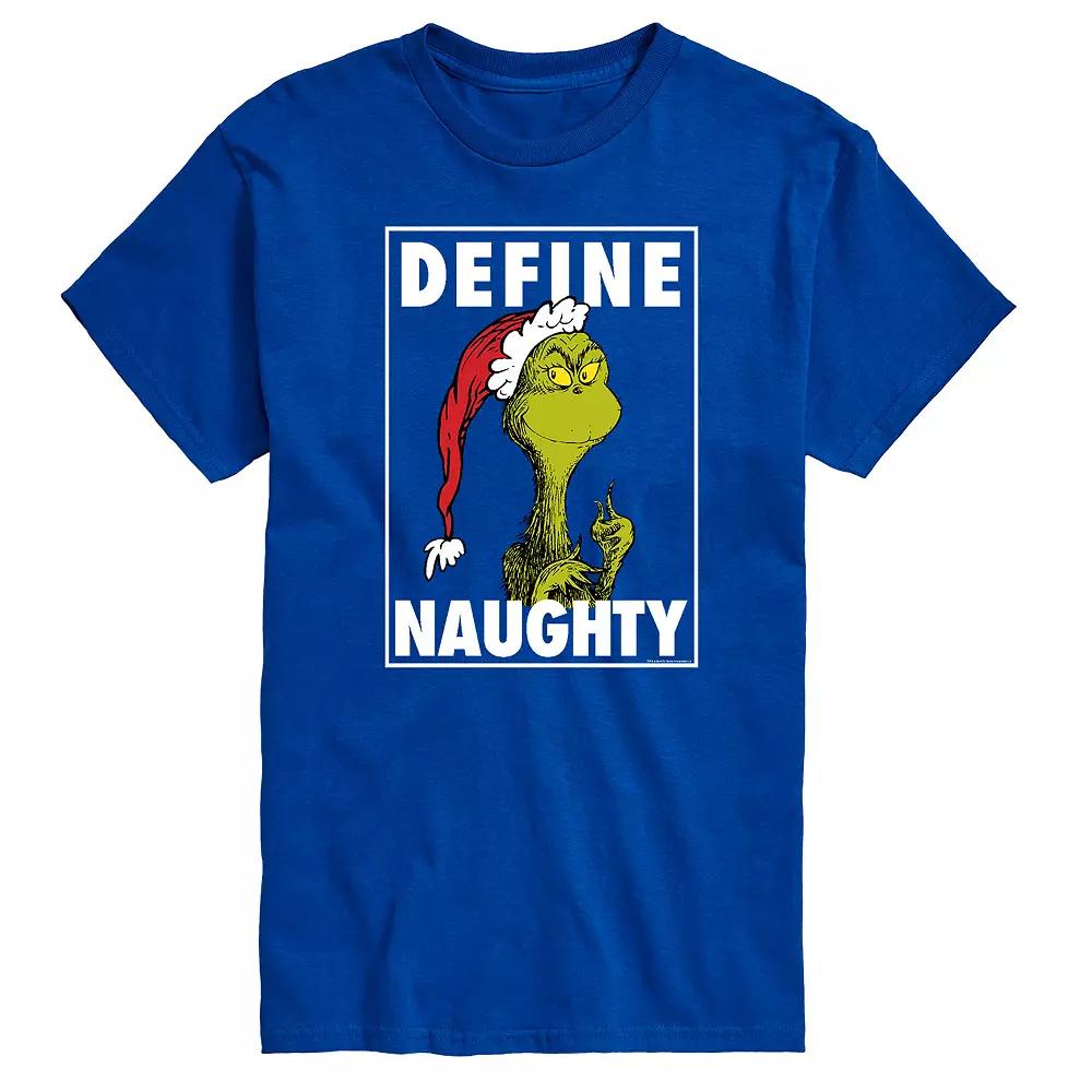 Big & Tall Dr. Seuss Define Naughty Tee, Men's,  Product Image