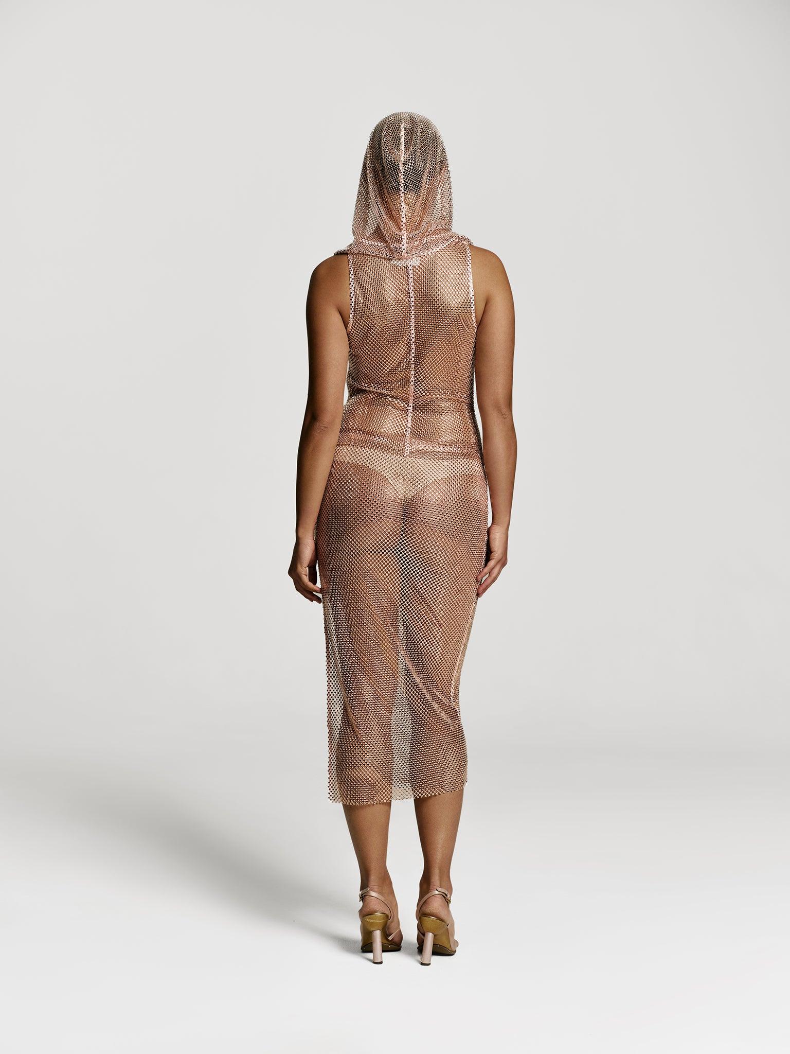 Stardust Pencil skirt in Champagne Product Image