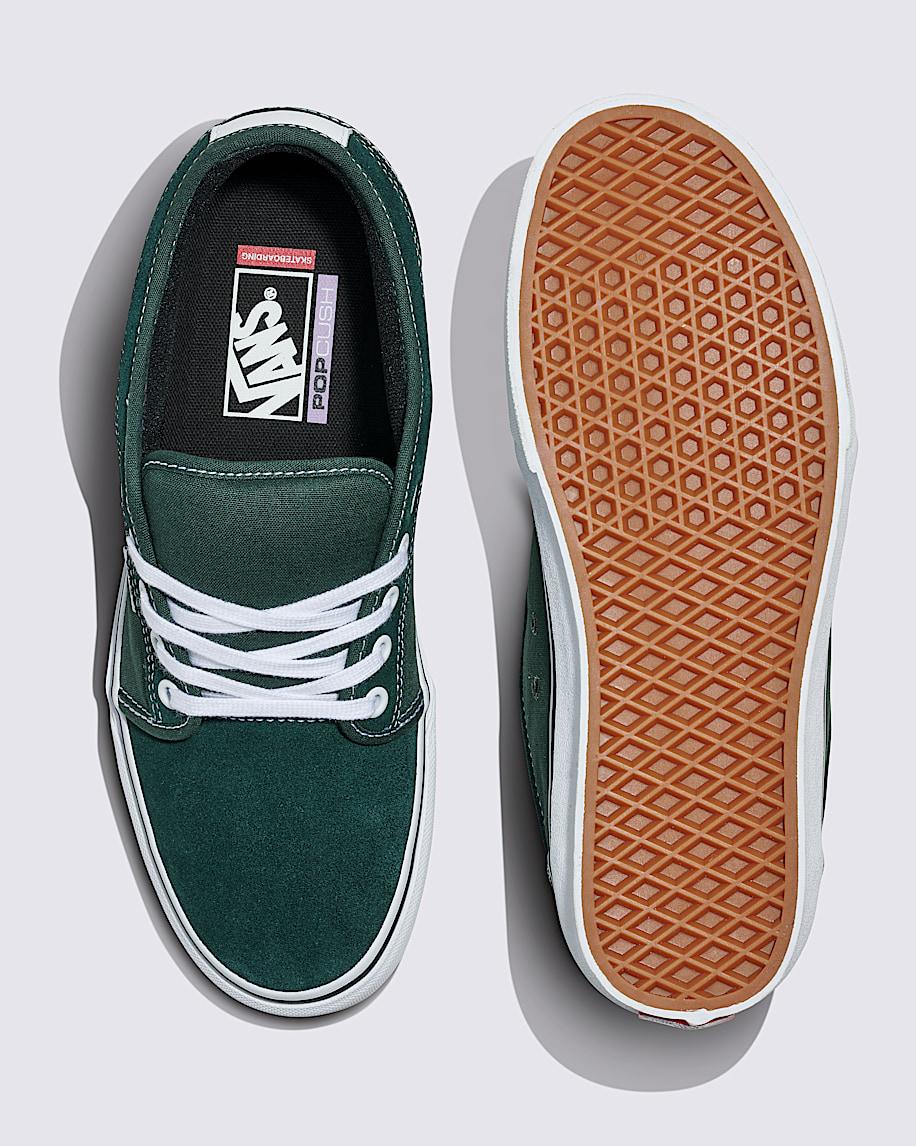 Skate Chukka Low Shoe in Dark Forest Green| Vans US Product Image
