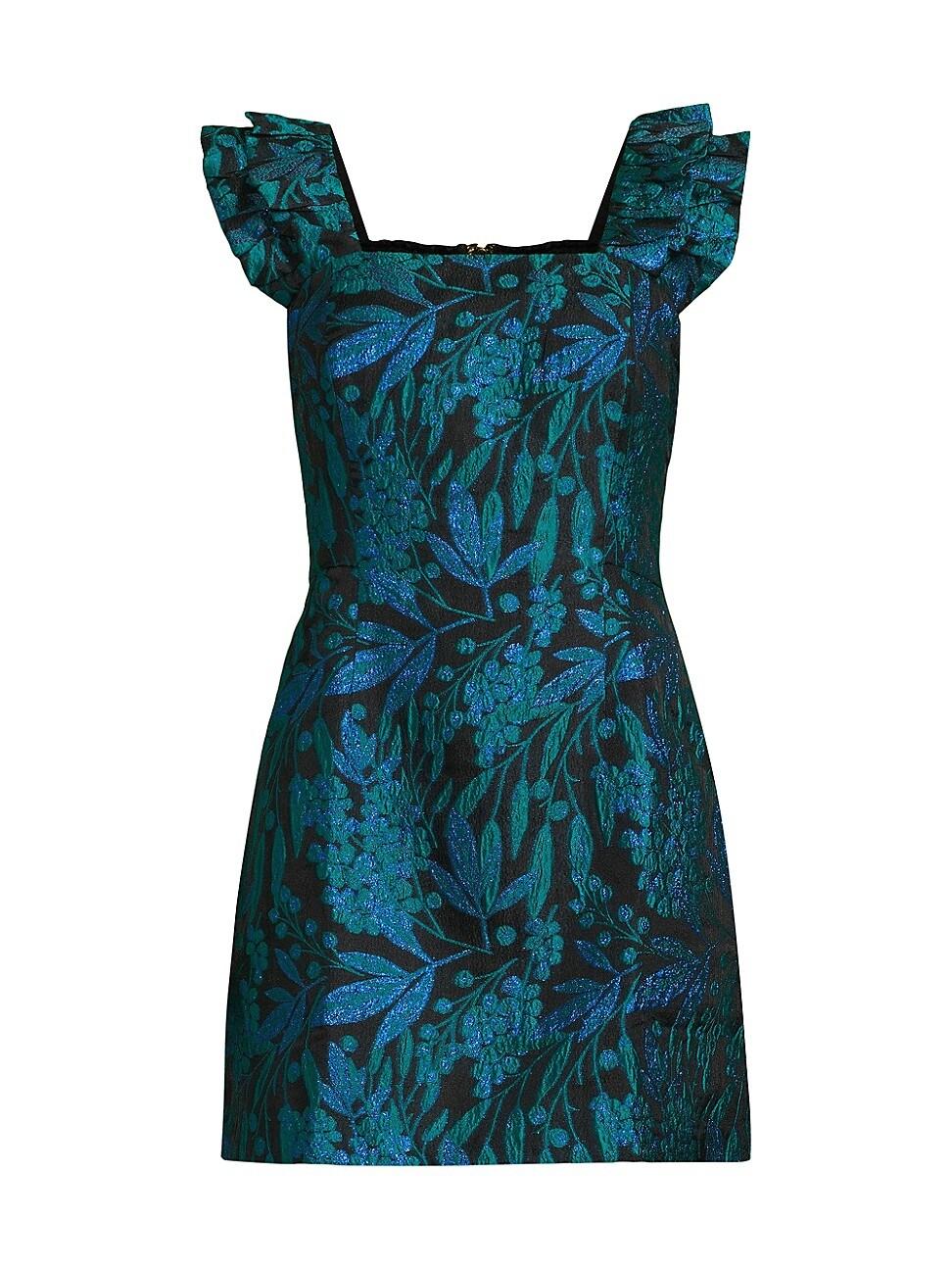 Womens Lolina Brocade Romper Product Image