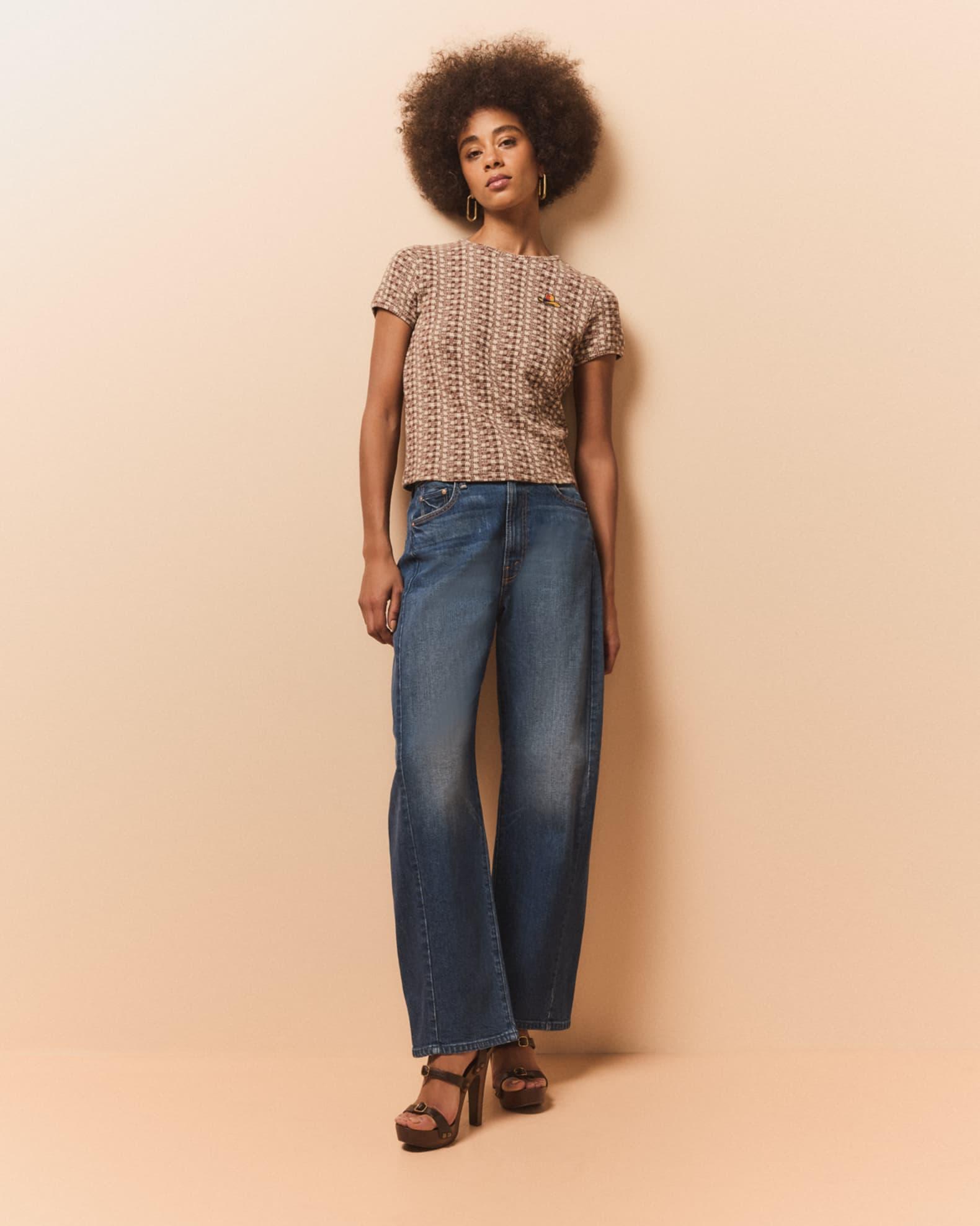 The Full Pipe Flood Jeans Product Image