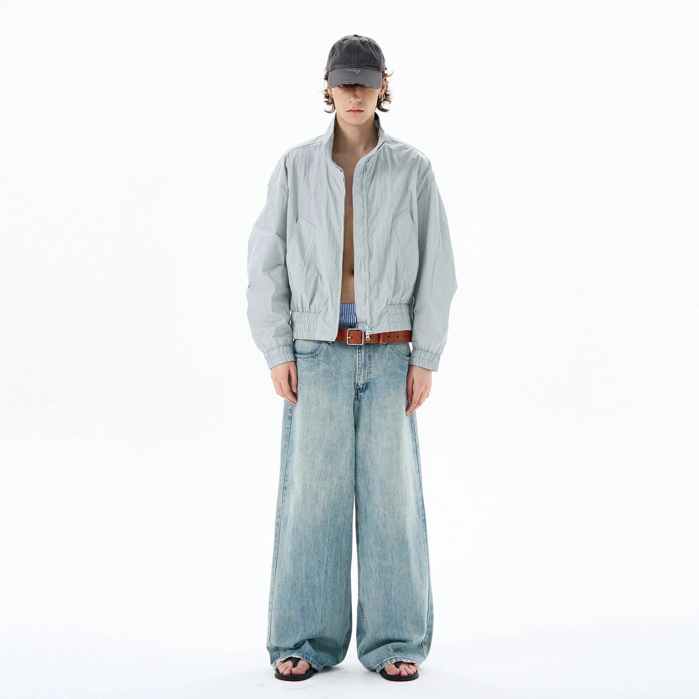 RT No. 18198 STAND COLLAR ZIP JK Product Image