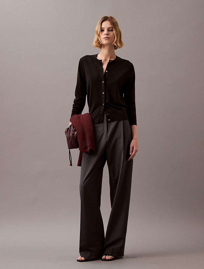 Tech Merino Slim Fit Cardigan Product Image