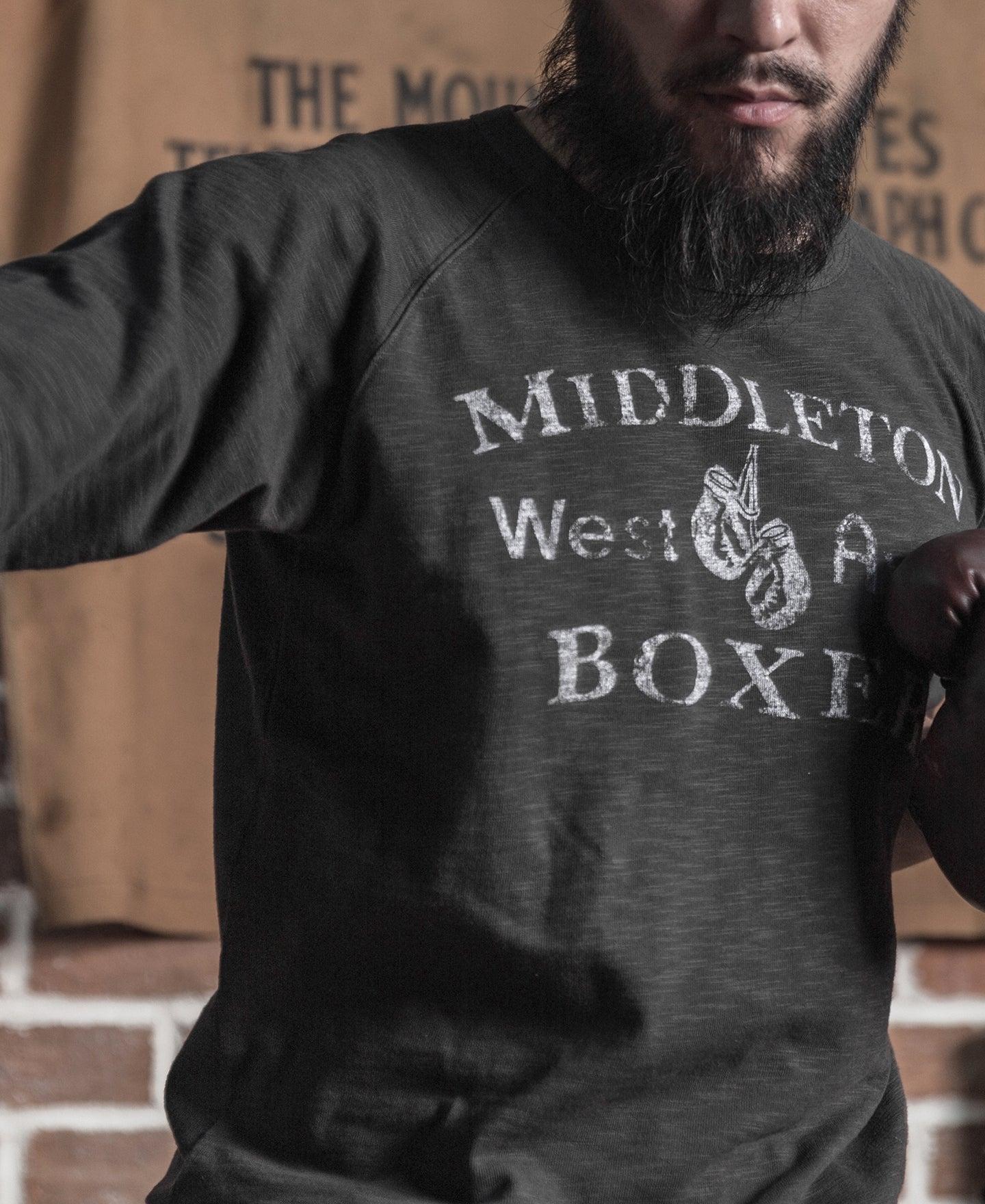 Heavy Duty Boxer Physical Training T-Shirt - Black Product Image