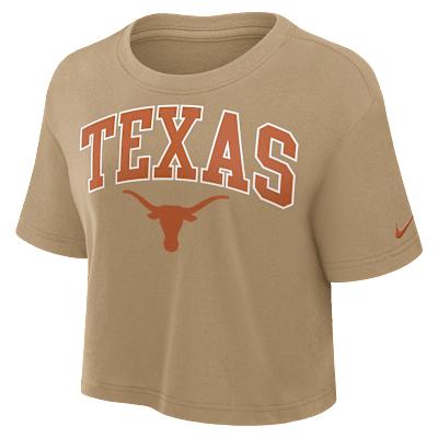 Texas Athletic Prep Arch Nike Women's Dri-FIT College Cropped T-Shirt Product Image