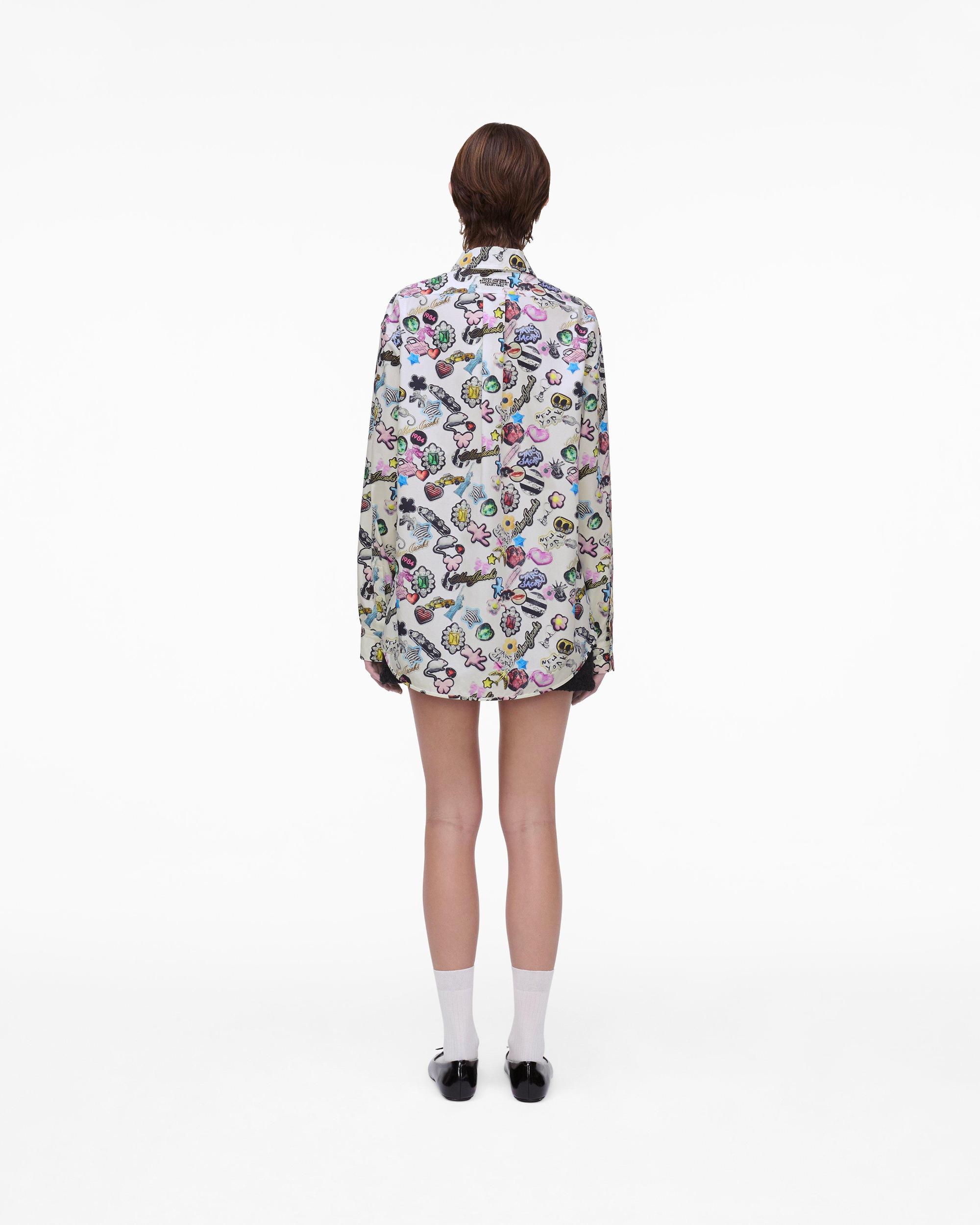 The Sticker Print Shirt Product Image