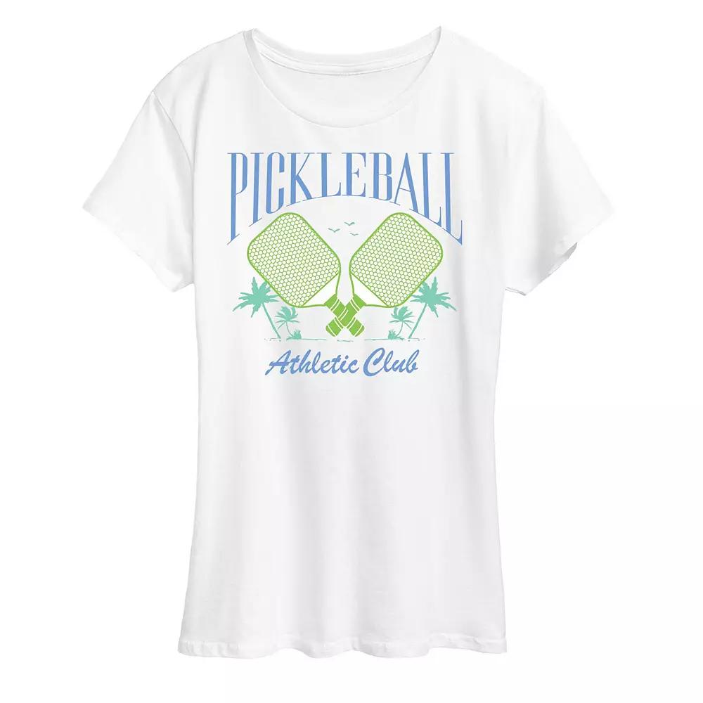 Plus Pickleball Athletic Club Graphic Tee, Women's,  Product Image