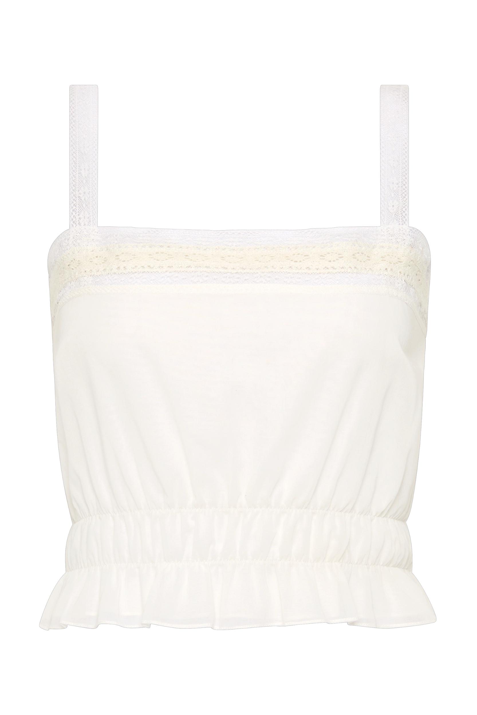 Camille Top White - Final Sale Product Image