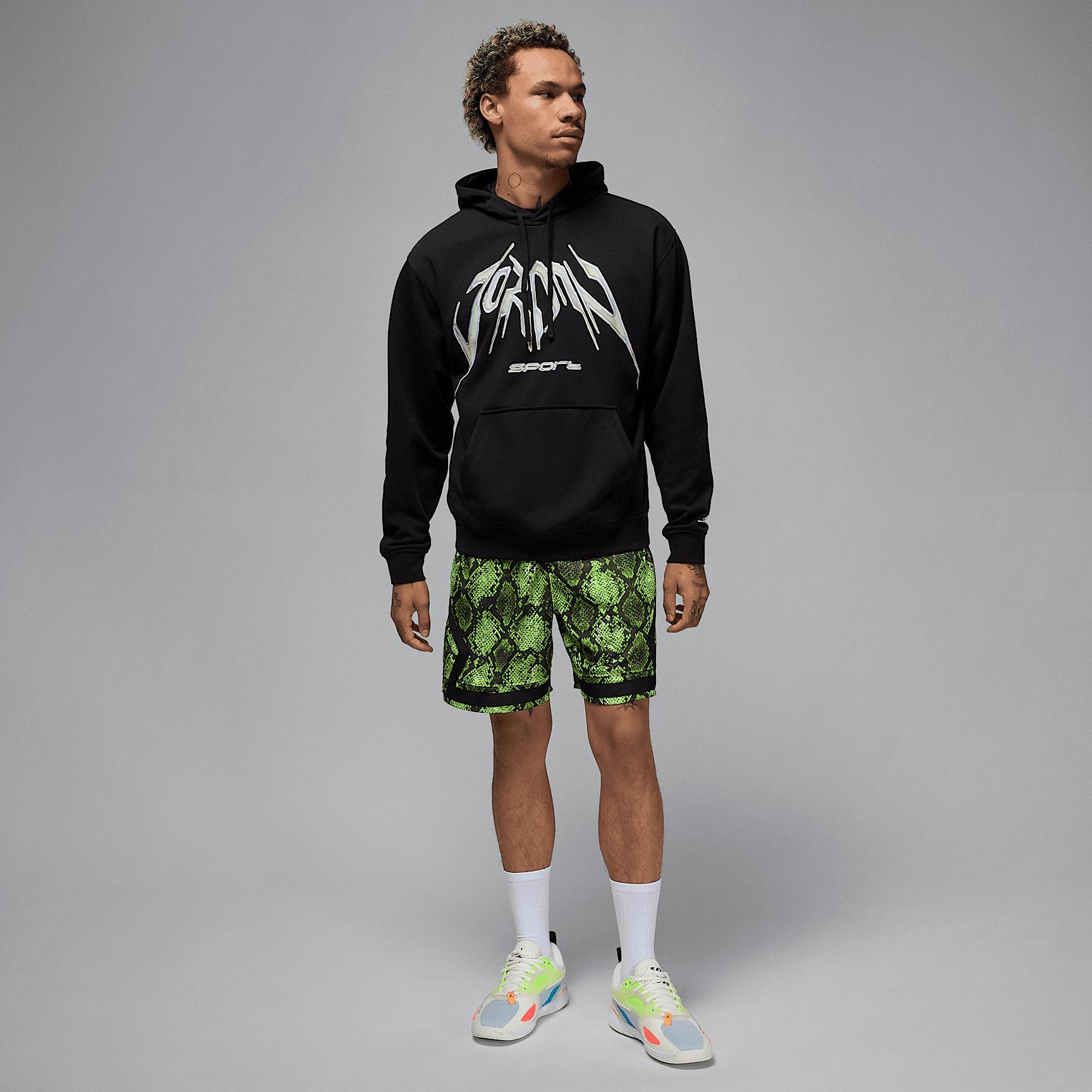 Mens Jordan Sport Dri-FIT Mesh Diamond Shorts | HF9907-133 Product Image