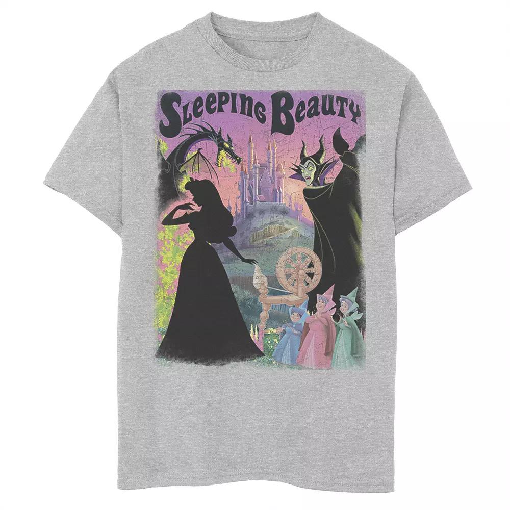 Disney's Sleeping Beauty Aurora Maleficent Men's Poster Tee, Boy's,  Product Image