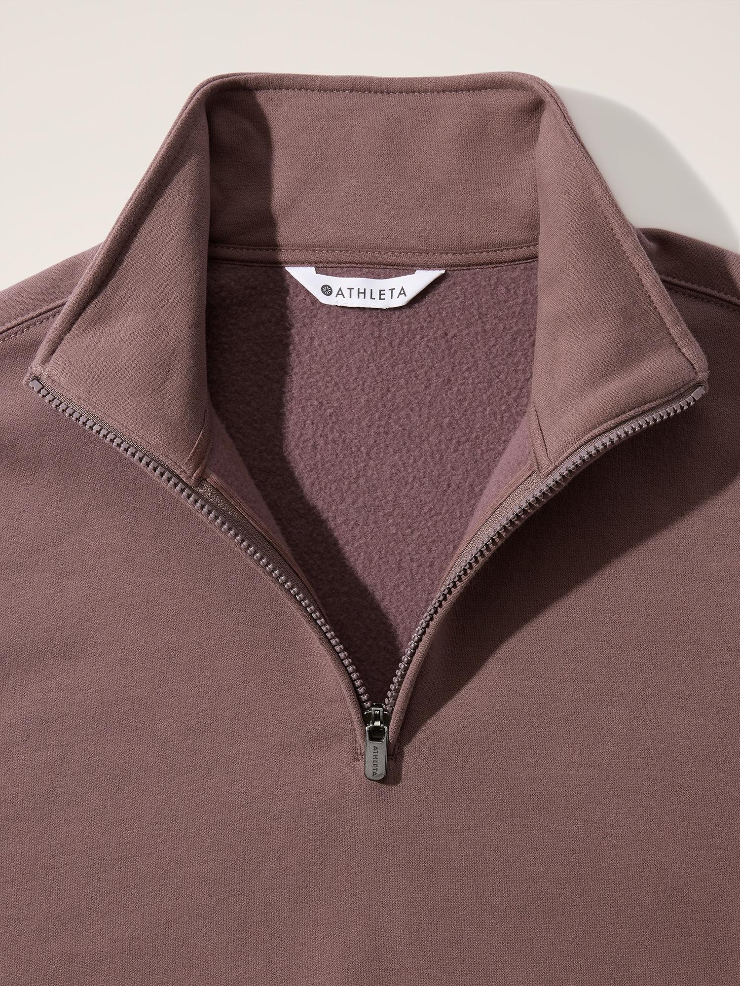 Forever Fleece 1/2 Zip High Hip Sweatshirt Product Image