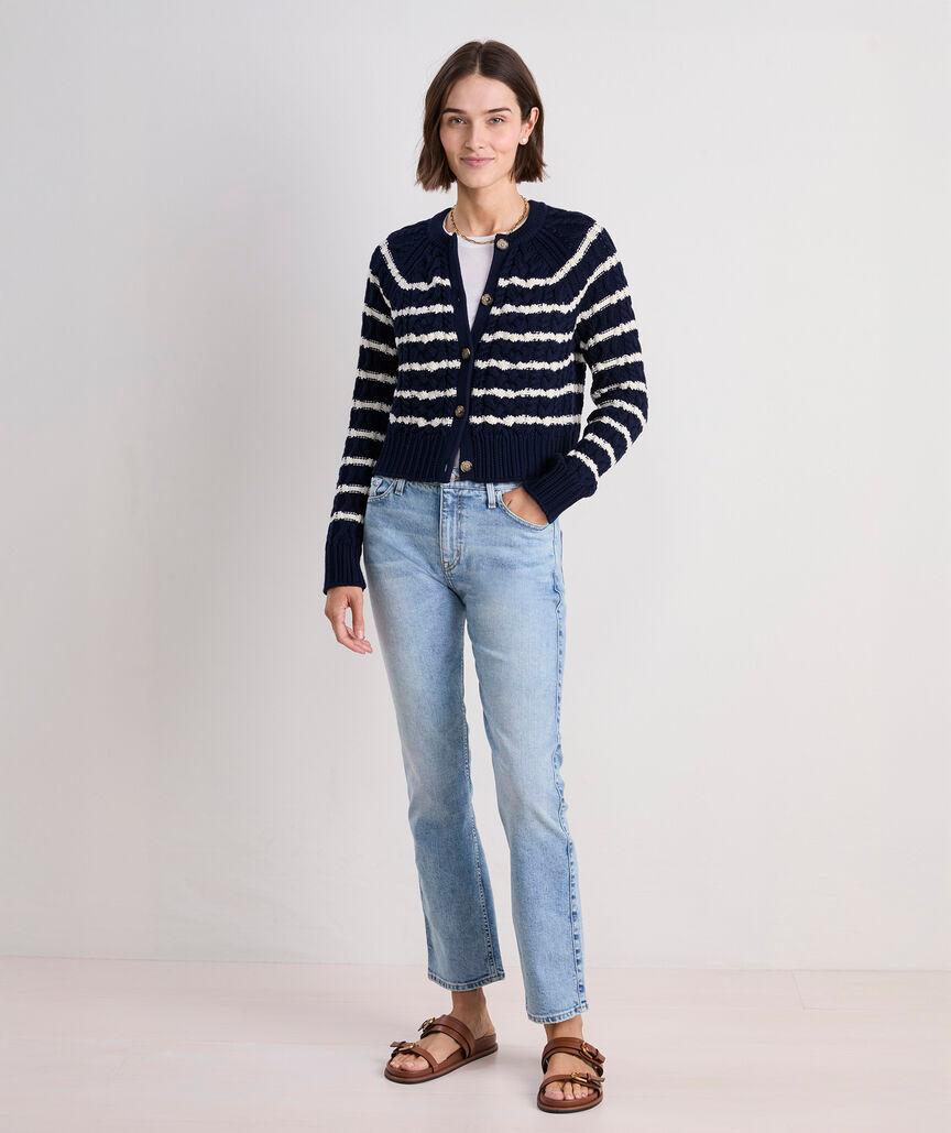 Cotton Cable Cardigan Product Image