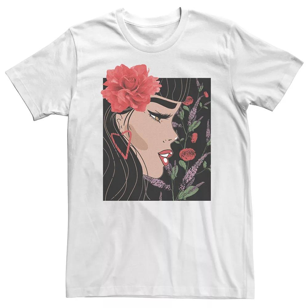 Big & Tall Trendy Latina Rose Profile Tee, Men's,  Product Image