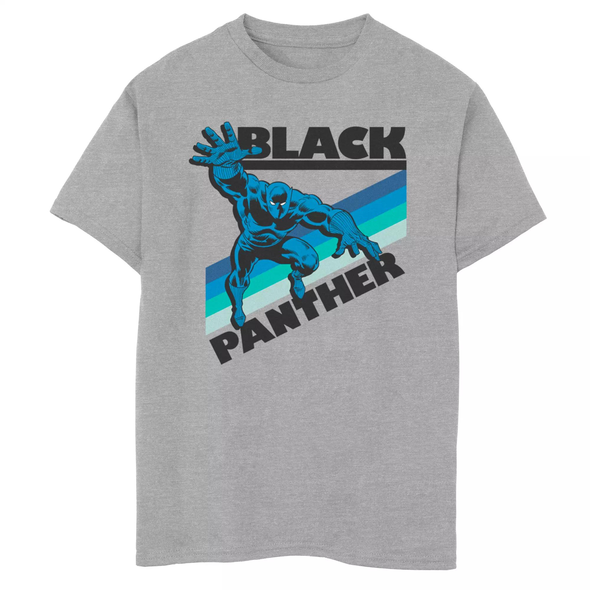 Boys' Marvel Retro Panther Graphic Tee, Boy's,  Product Image