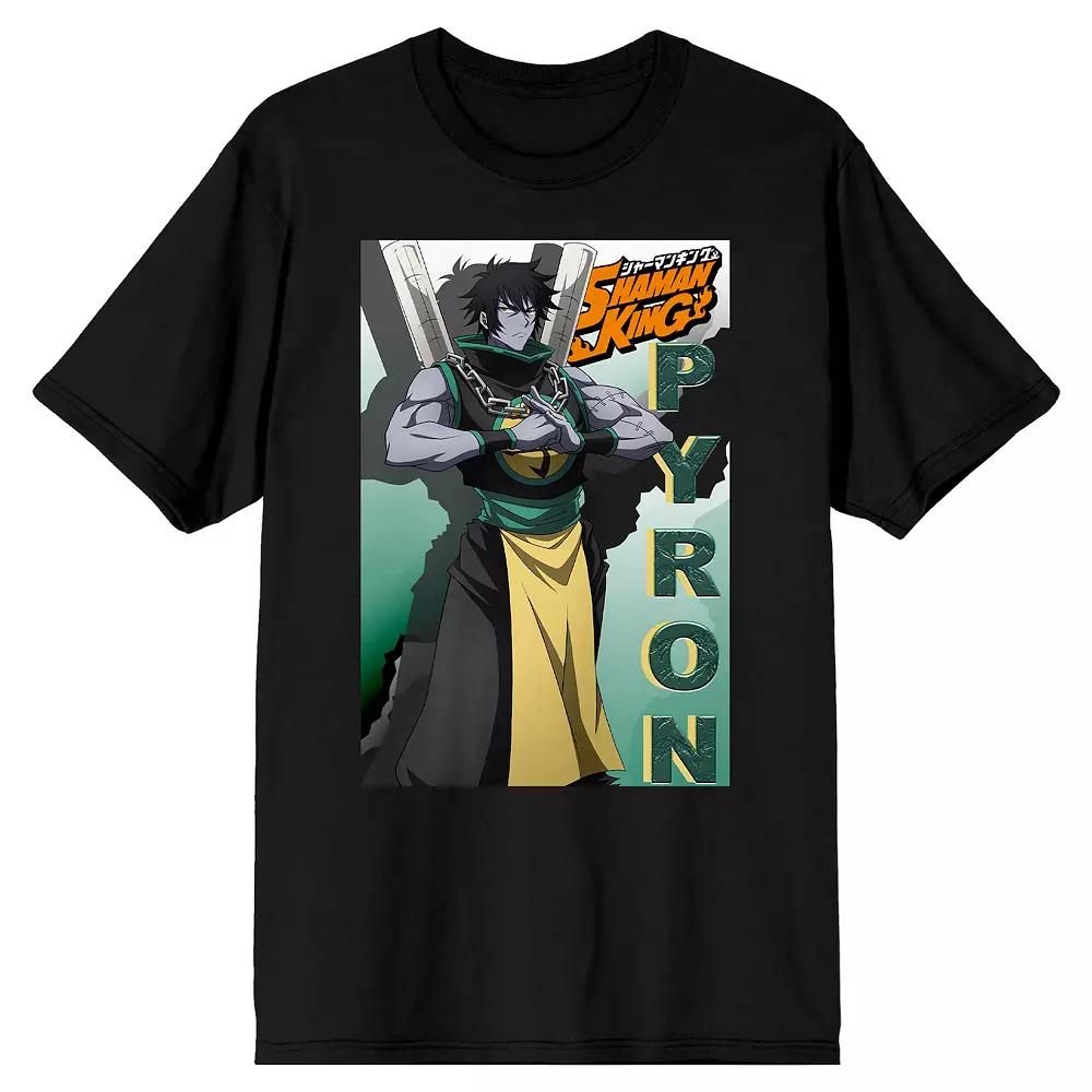 Men's Shaman King Pyron Crew Neck Tee,  Product Image