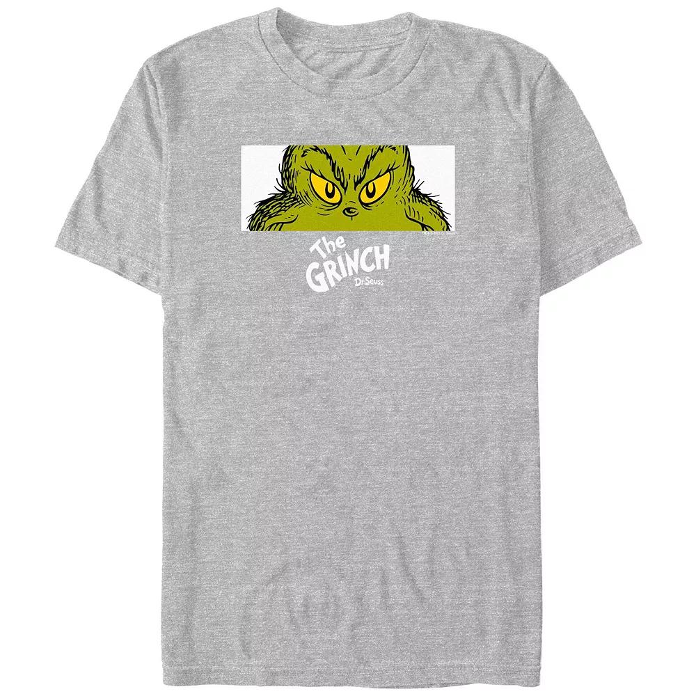 Big & Tall Dr. Seuss Grinch Naughty Eyes Graphic Tee, Men's,  Product Image