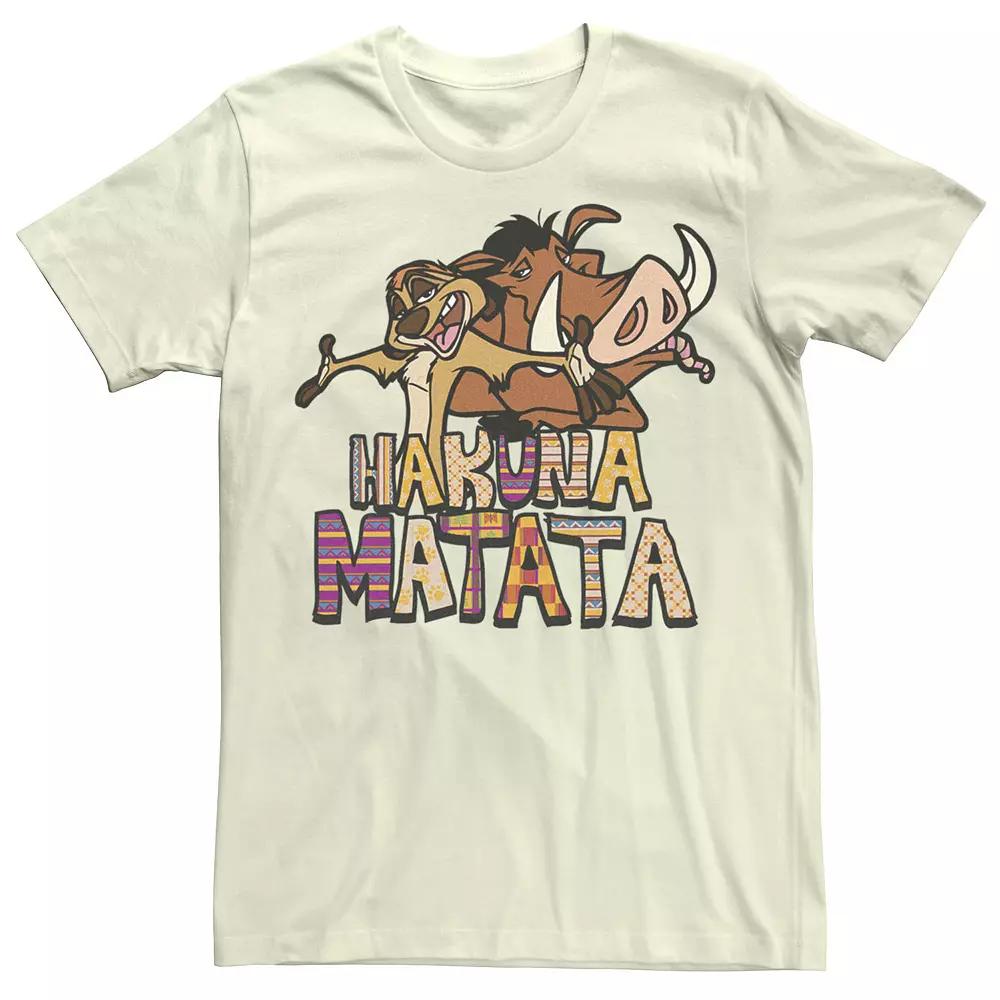 Disney's The Lion King Men's Hakuna Matata Pumbaa Graphic Tee,  Product Image
