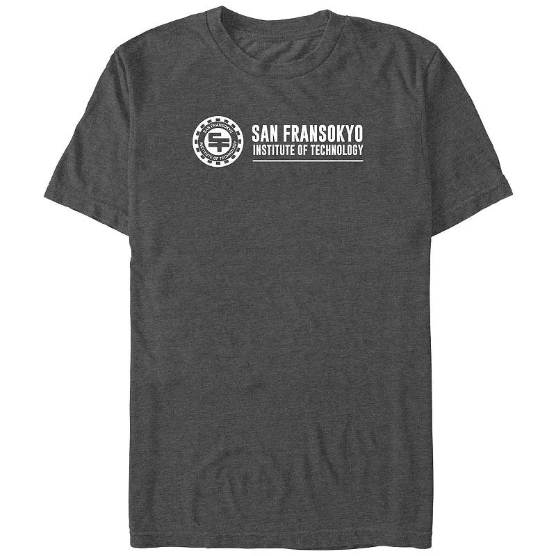 Disney's Big Hero Six San Fransokyo Institute Of Technology Big & Tall Graphic Tee, Men's, Size: XL Tall, Grey Heather Product Image