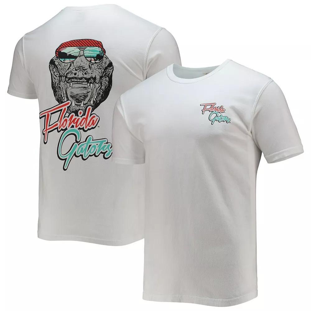 Men's White Florida Gators Mascot Bandana T-Shirt, Size: Medium Product Image