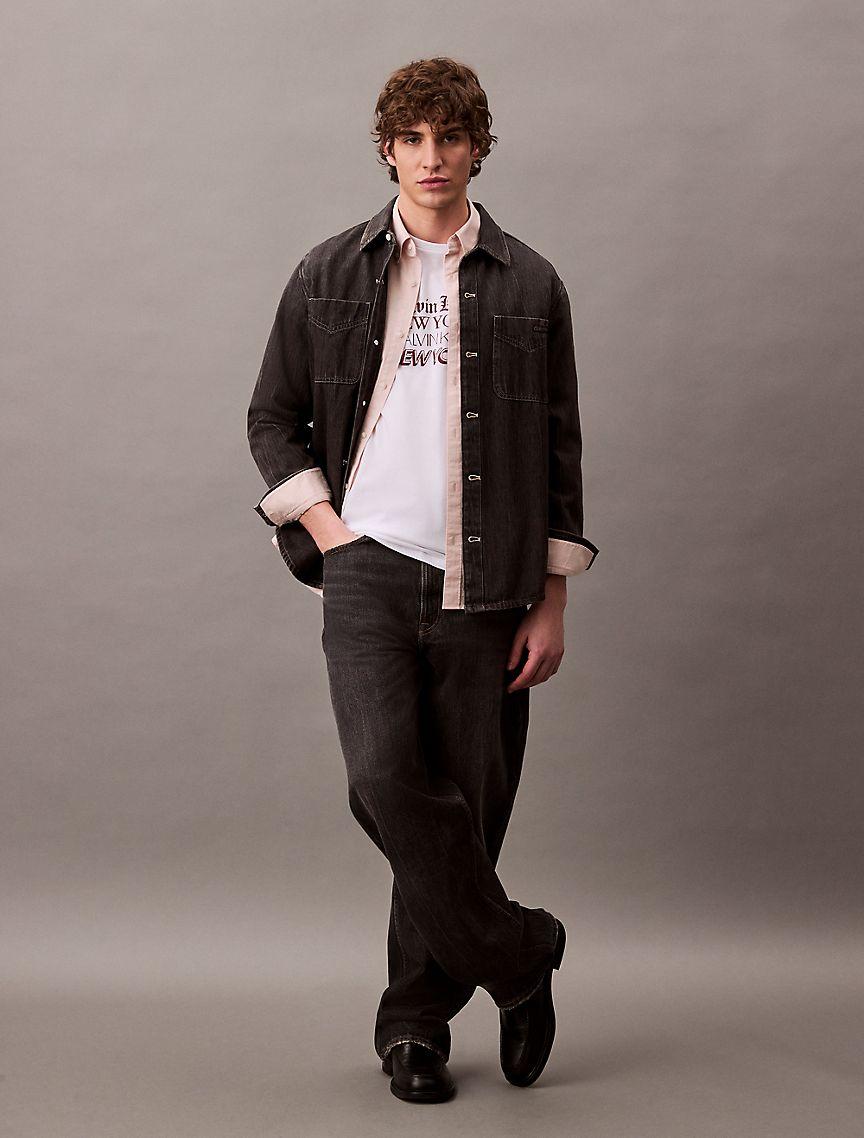 Logo Font Graphic Classic T-Shirt Product Image