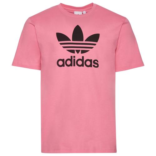 adidas Trefoil Essentials Tee Better Scarlet L Mens Product Image