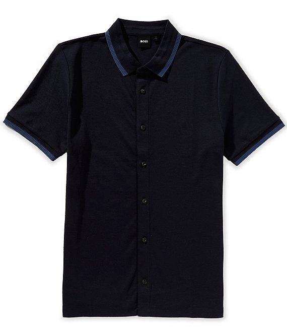 Hugo Boss BOSS Puno Short Sleeve Woven Shirt Product Image