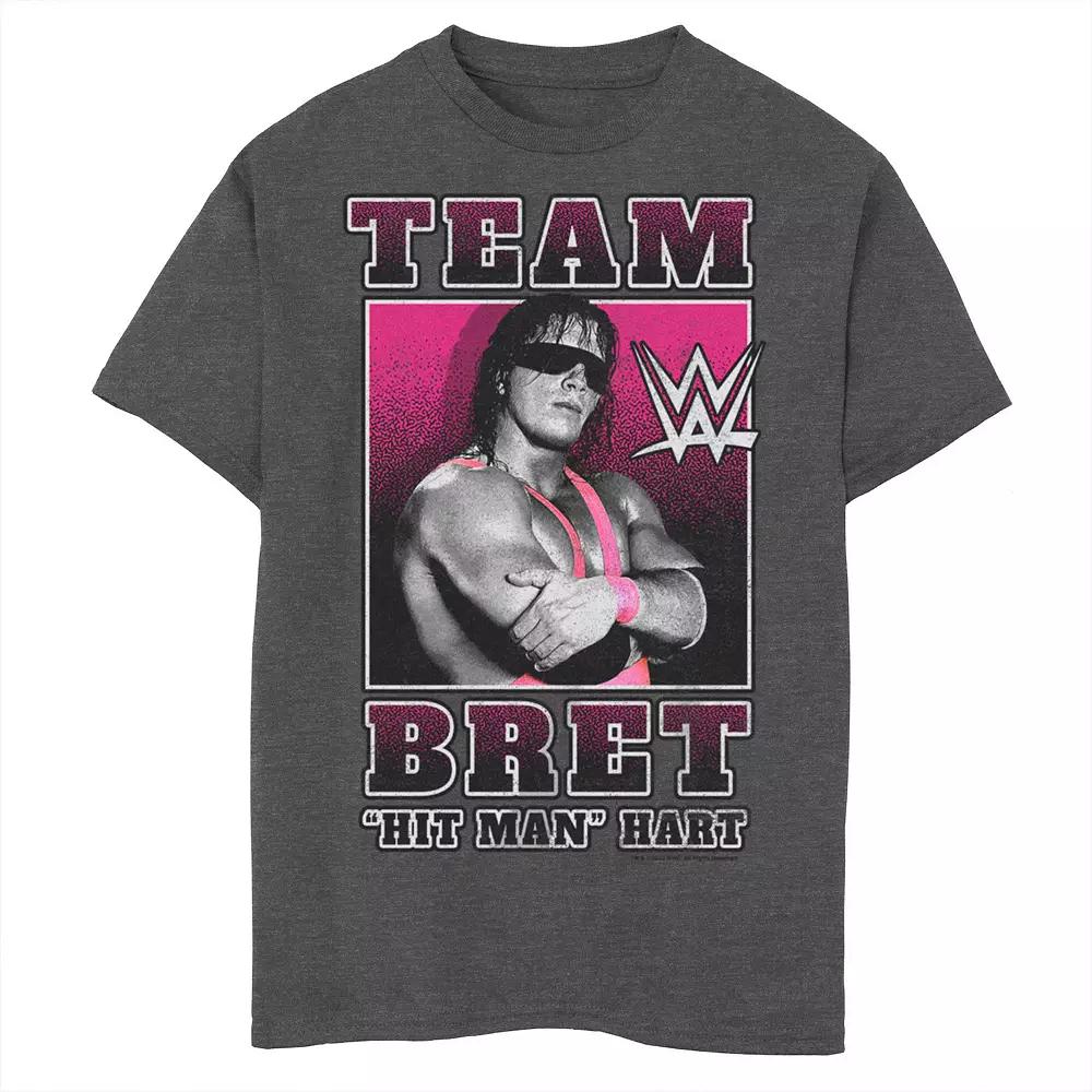 Boys 6-20 Husky WWE Team Bret Hit Man Graphic Tee, Boy's,  Product Image