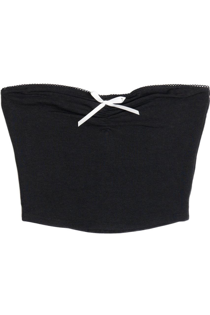 Bow Cinch Tube Top Product Image