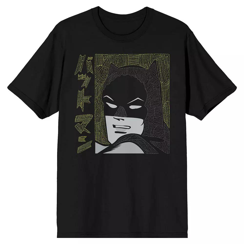 Men's Batman Batmanga Face Tee,  Product Image