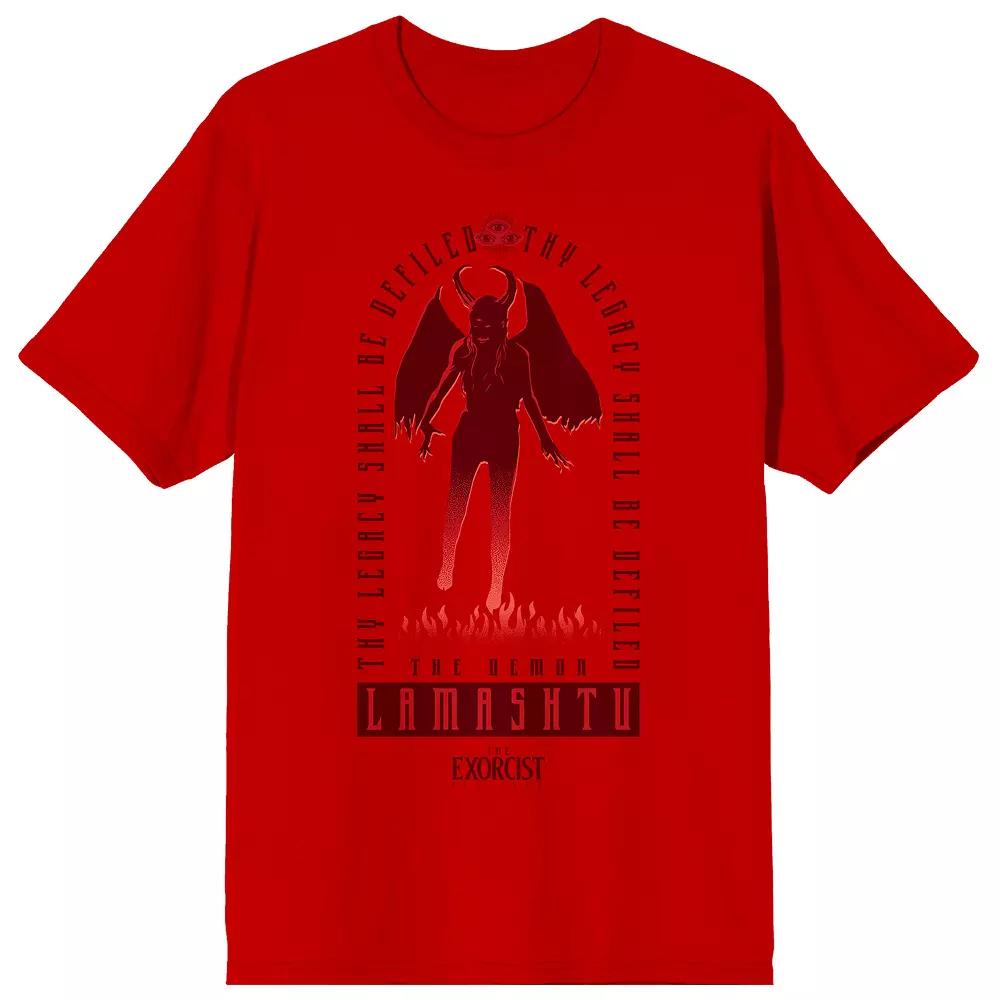 Men's The Exorcist 2023 Thy Legacy Short Sleeve Graphic T-Shirt, Size: Large, Red Product Image
