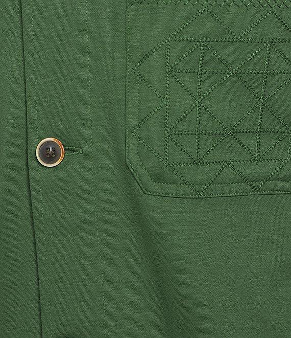 Murano From The Garden Collection Slim Fit Neoprene Shirt Jacket Product Image