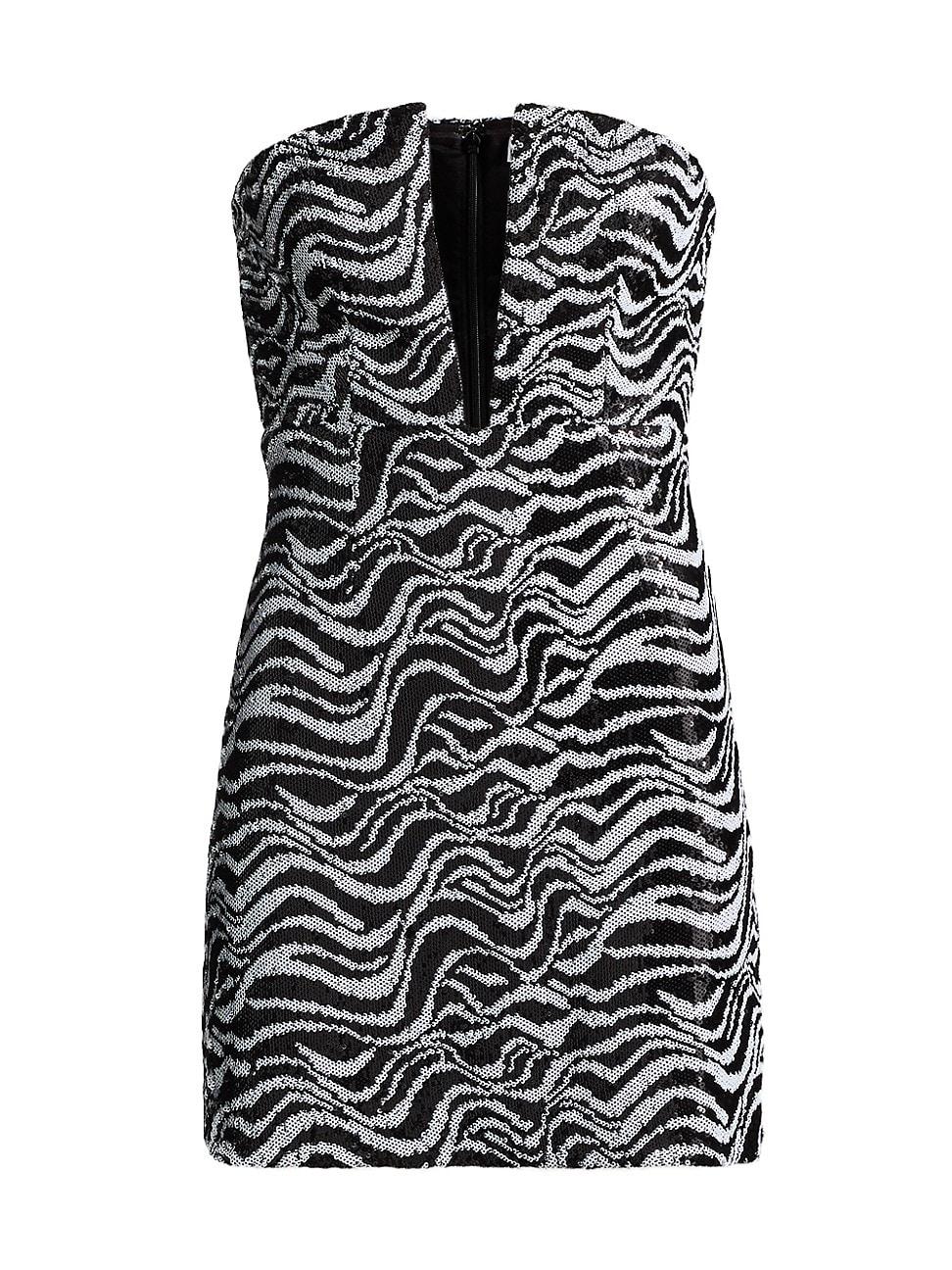 Womens Caitrin Strapless Minidress Product Image