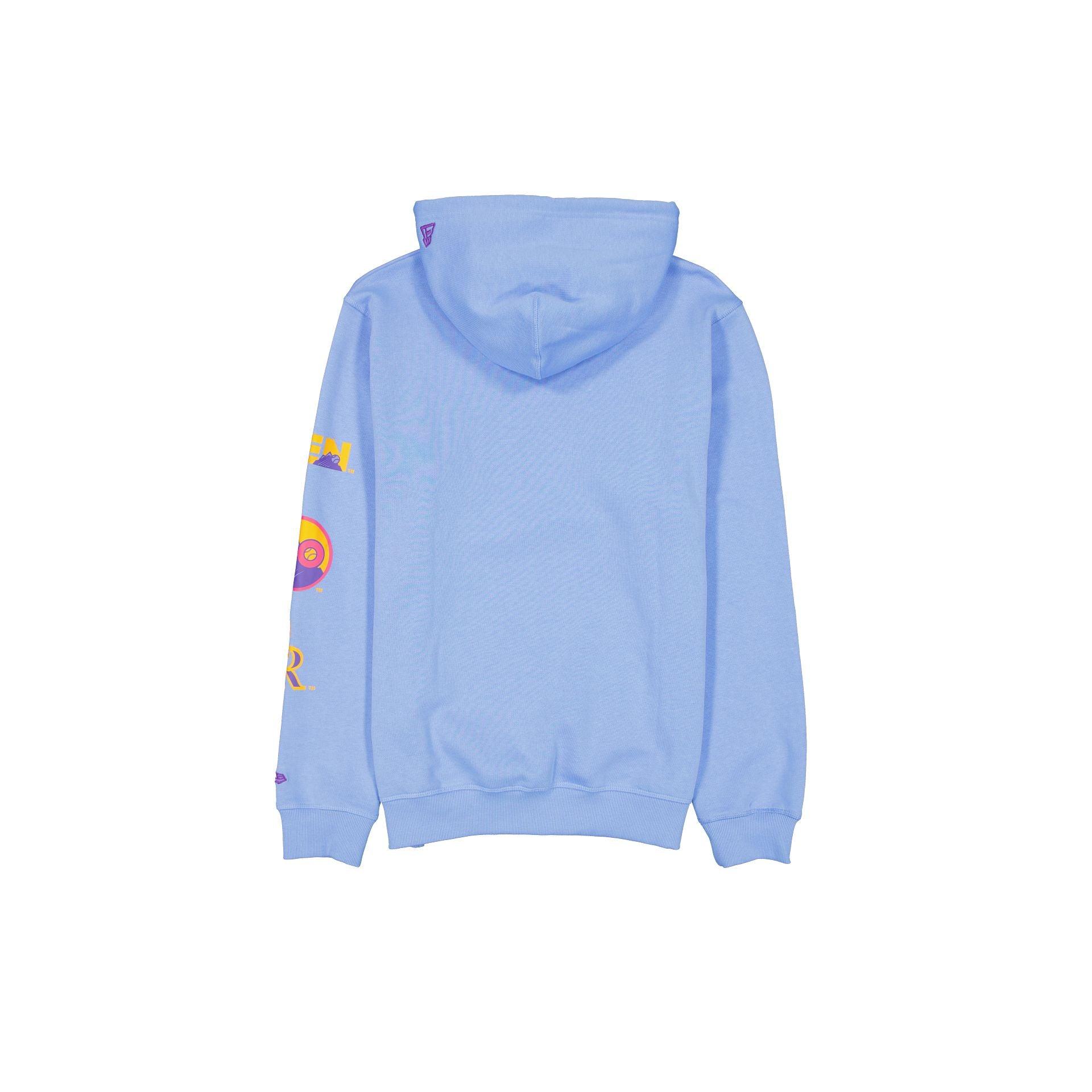 Colorado Rockies City Connect Pastel Blue Hoodie Male Product Image