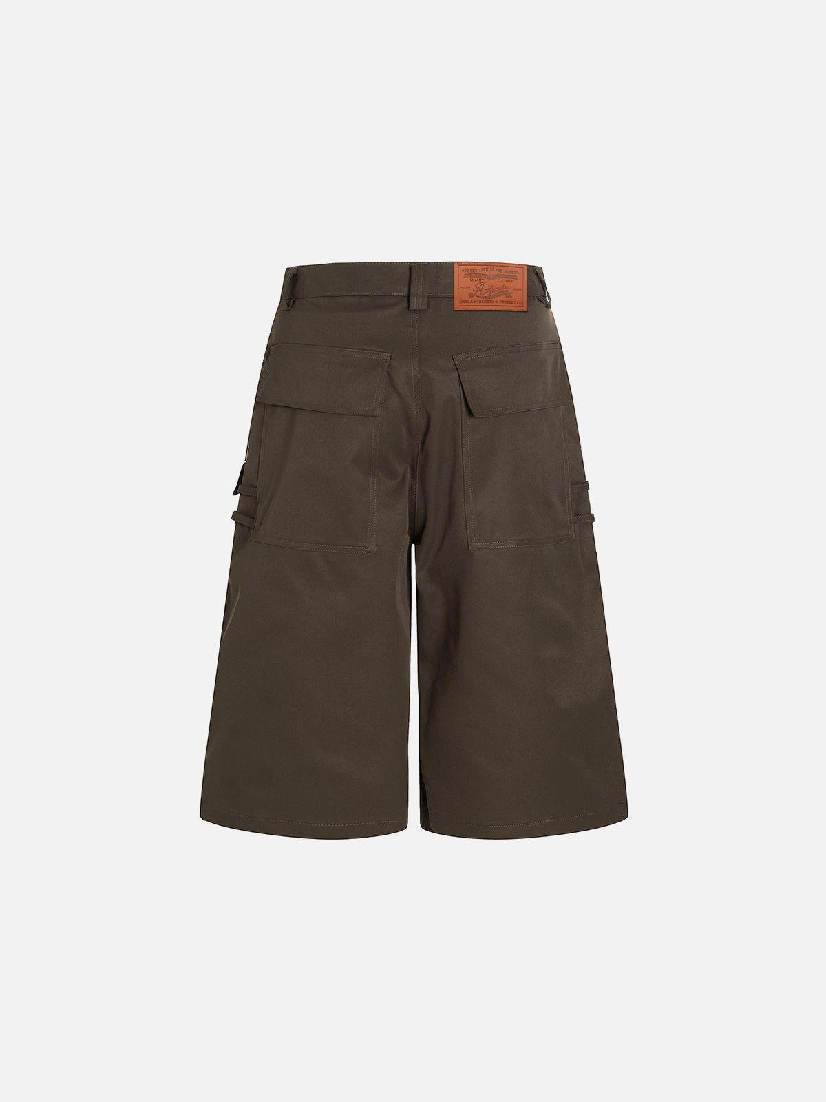 Aelfric Eden Double Knee Multi Pocket Longline Shorts Product Image
