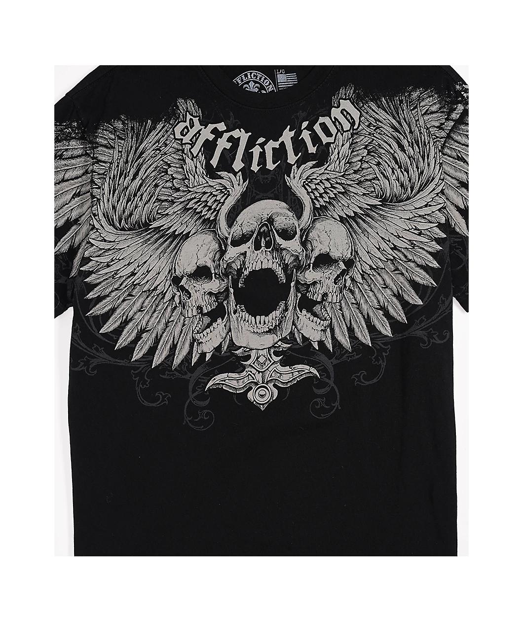 Afflicition Desperation Black T-Shirt Product Image