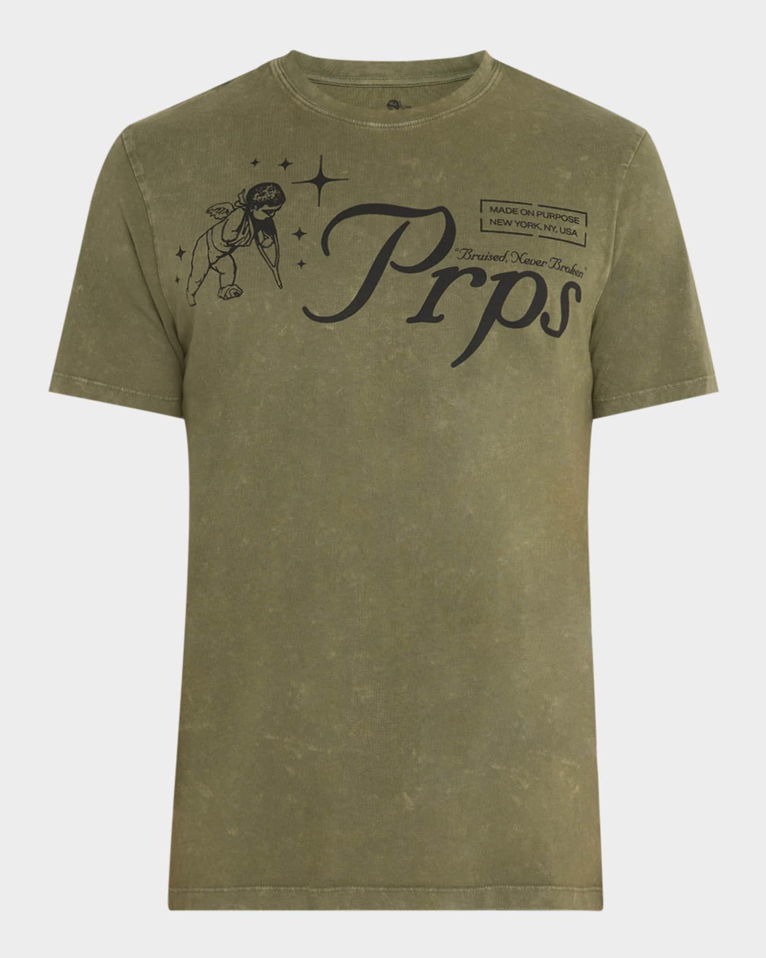 Men's Mott Typographic T-Shirt Product Image