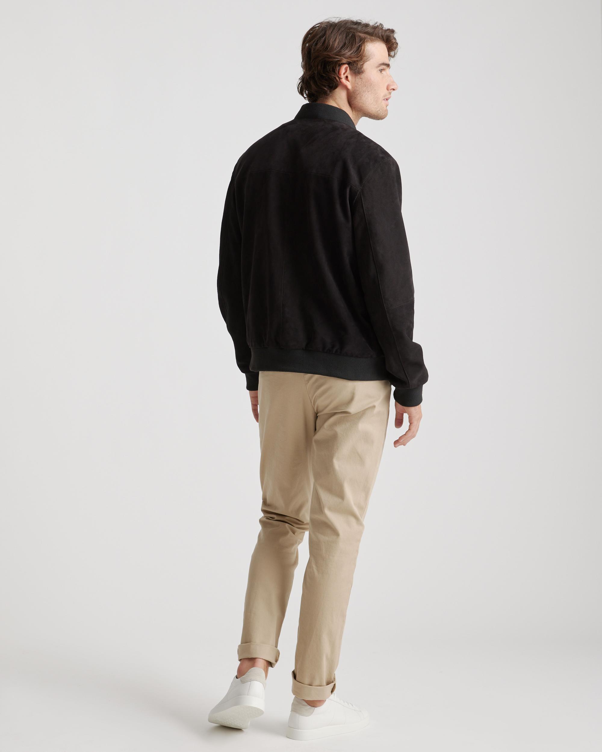 Quince | Men's 100% Suede Bomber Jacket Suede Leather Product Image