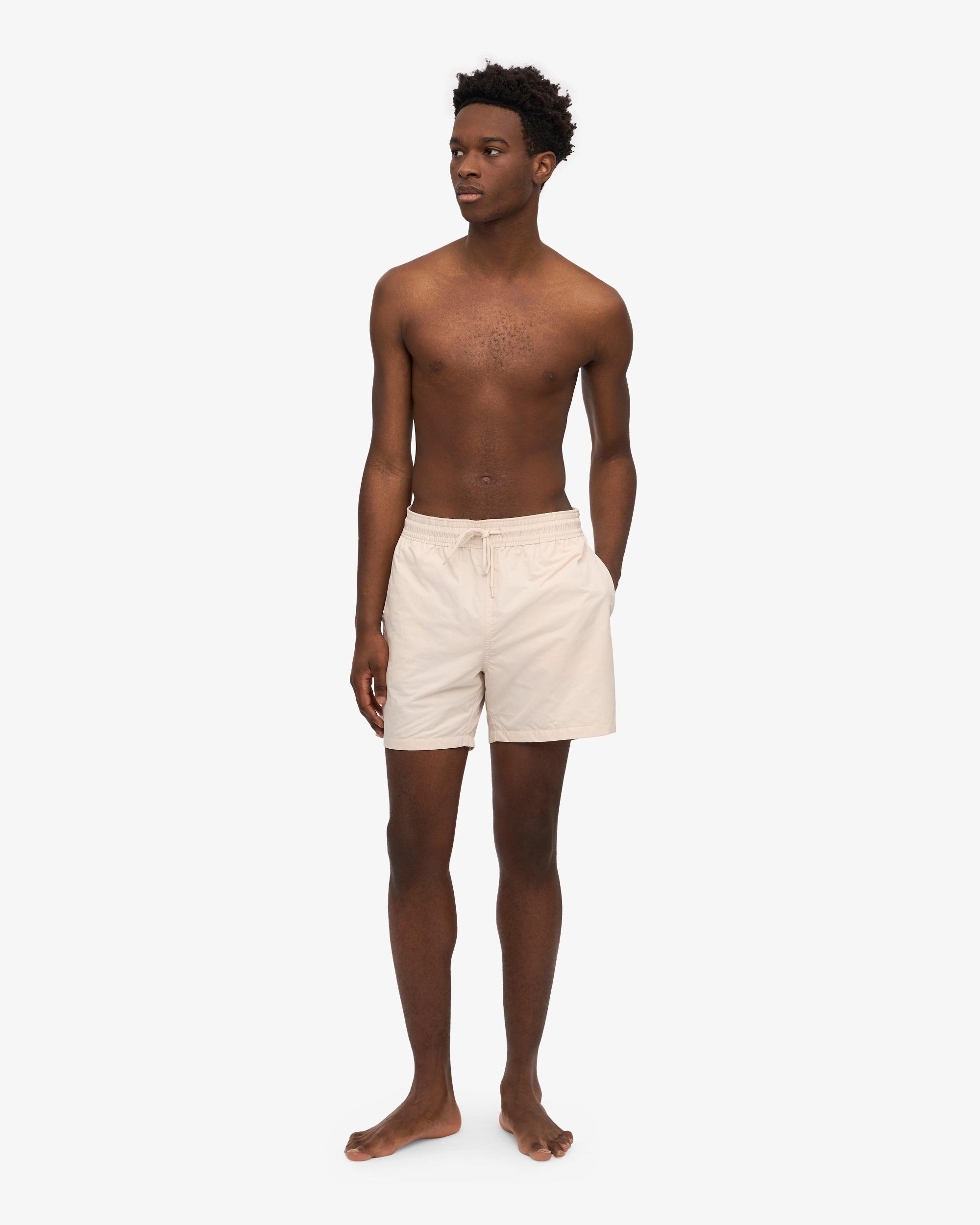 Classic Swim Shorts - Ivory White Product Image