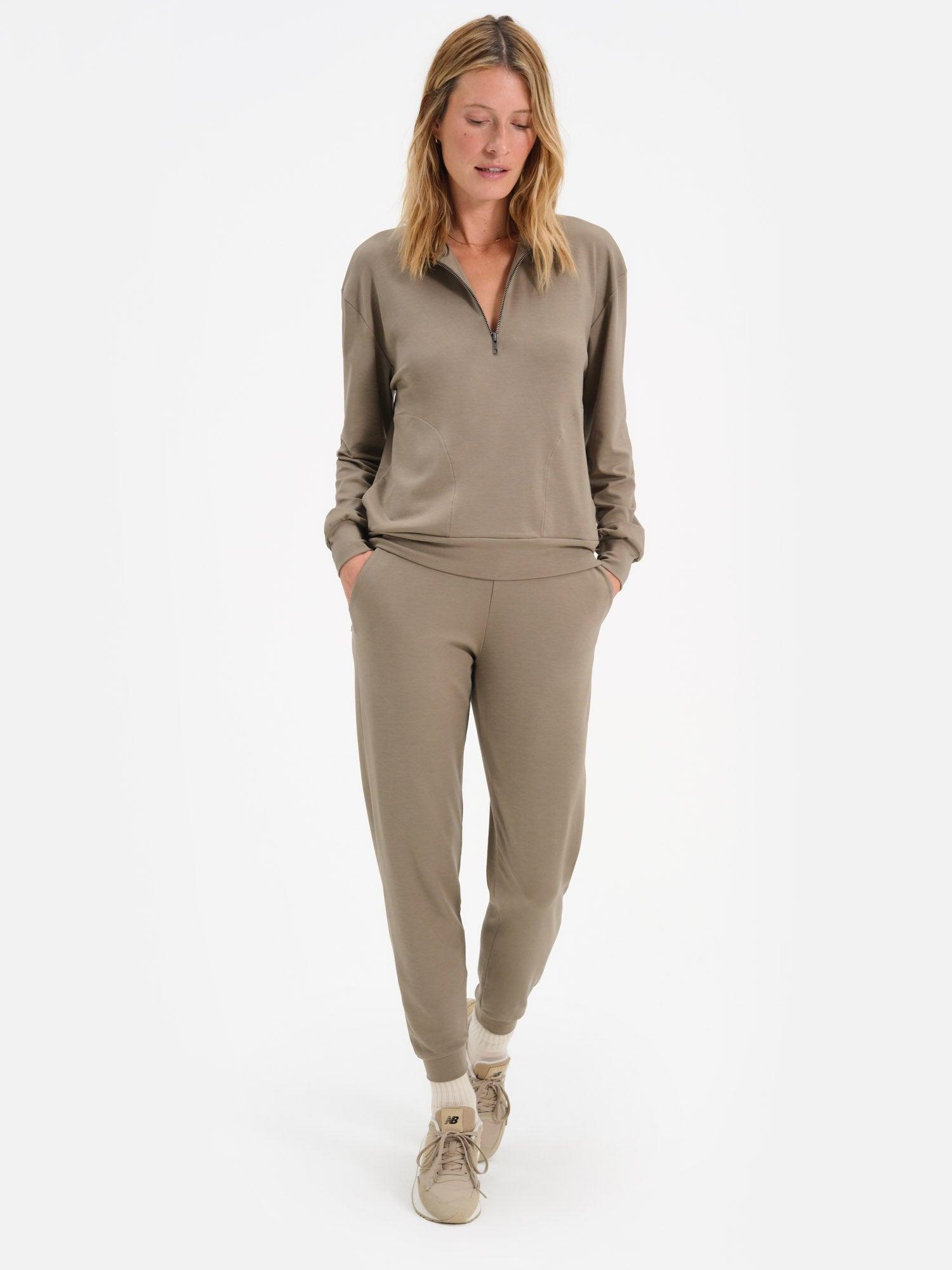 Seacell Tencel Quarter Zip Pullover Female Product Image