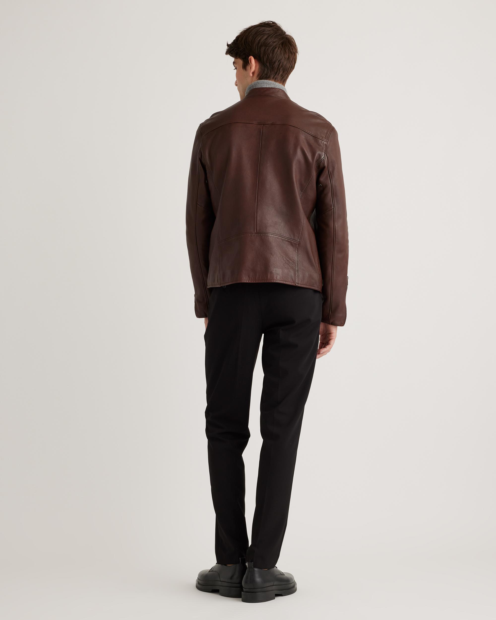 Quince | Men's Café Racer Jacket Leather Product Image