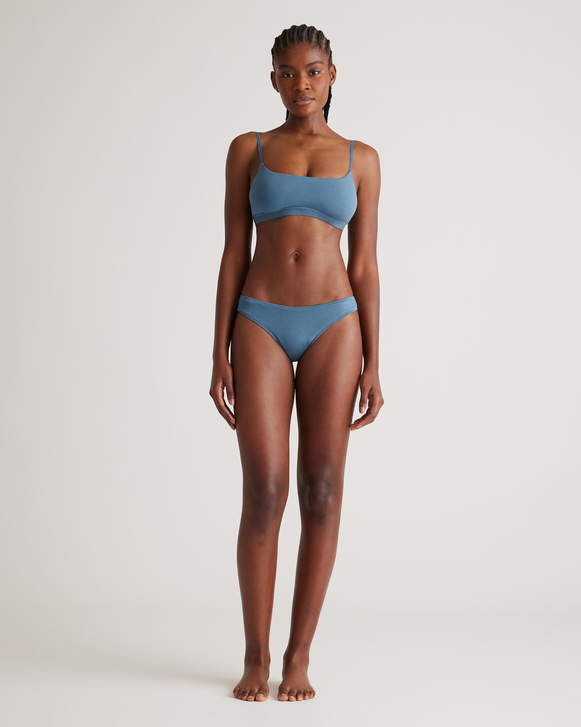 Quince | Women's Scoop Bralette Organic Cotton Product Image