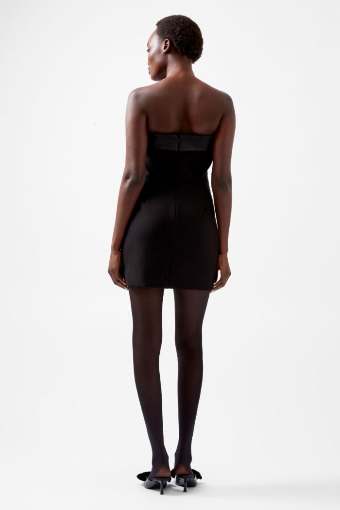 Gemma Cary Satin  Strapless Dress Product Image