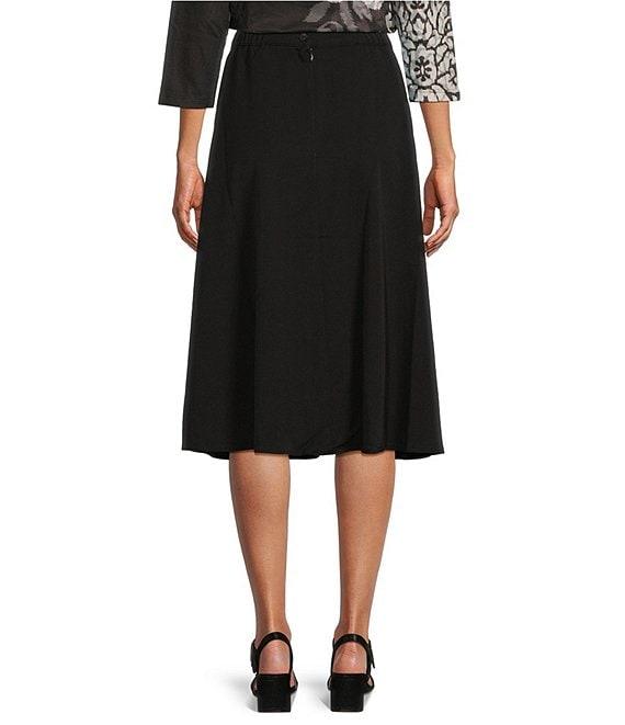 Allison Daley City Stretch Gored Panel Skirt Product Image