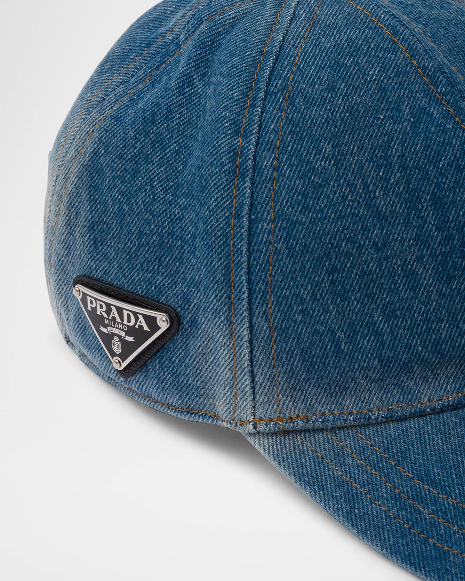 Triangle Logo Denim Baseball Cap Product Image