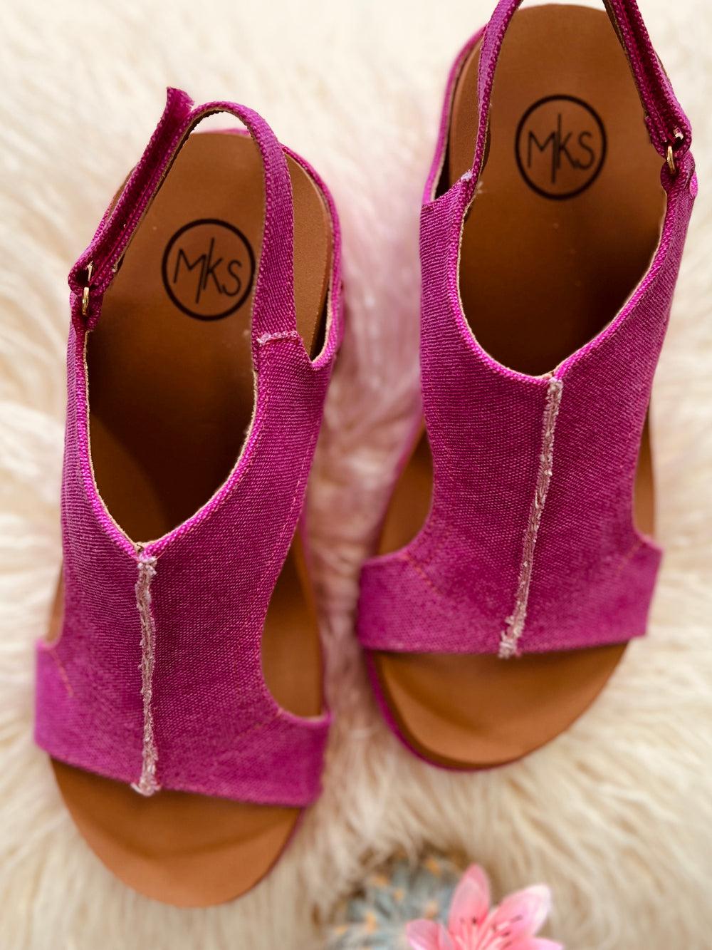 Melissa Fuchsia Wedges* Product Image