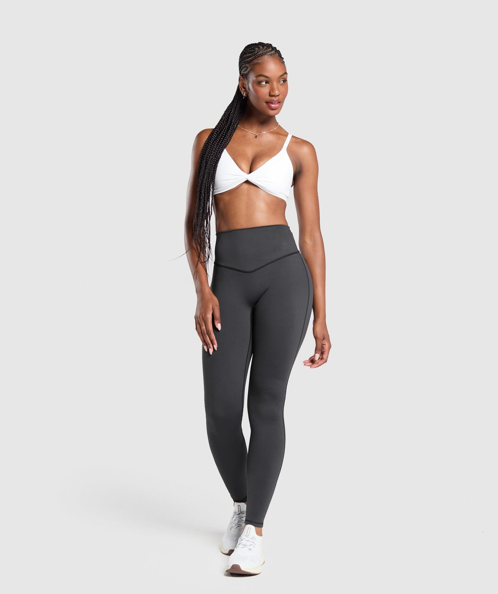 Gymshark Twist Front Bralette - White Female Product Image