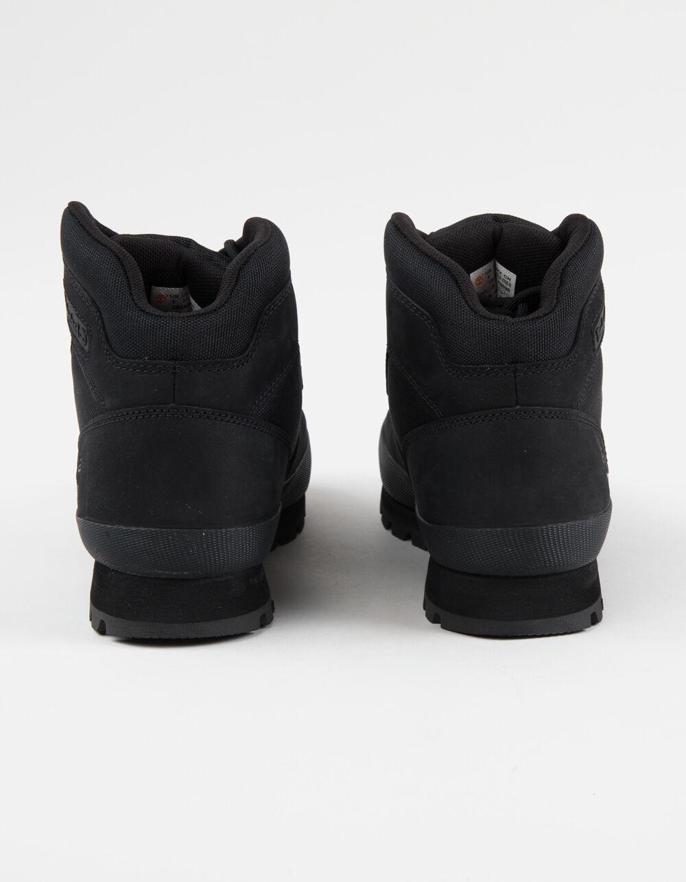 TIMBERLAND Euro Hiker Mens Mid Lace-Up Boots - BLACK Product Image