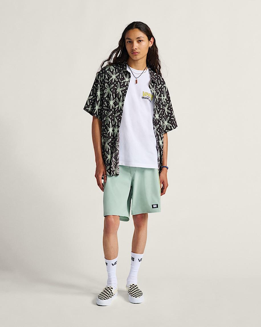 Premium Classic Slip-On Checkerboard Shoe in Checkerboard Stargazer Blue| Vans US Product Image