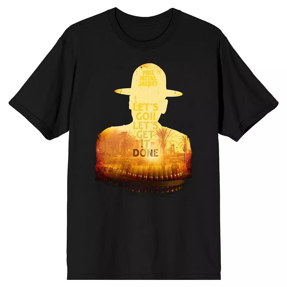 Men's Full Metal Jacket Ombre Drill Sergeant Graphic Tee,  Product Image